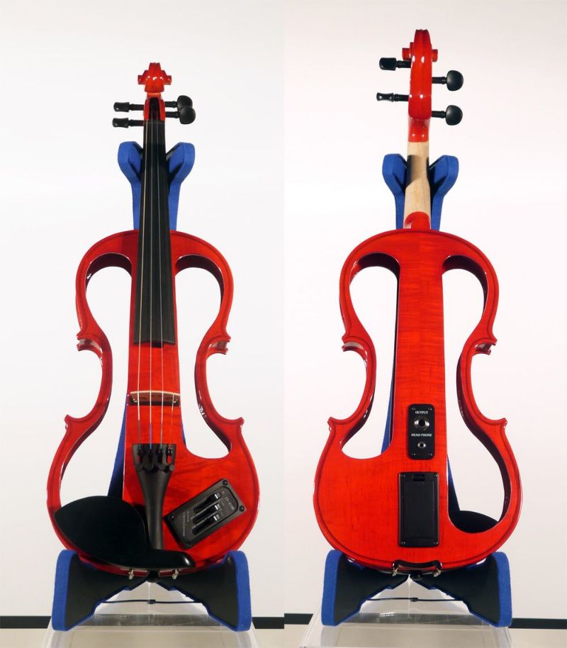 エレキヴァイオリン Carlo Giordano Silenzia EV-202 - 楽器、器材