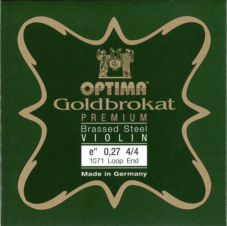 ヴァイオリン弦 GoldBrokat Premium Brassed（ゴールドブロカット