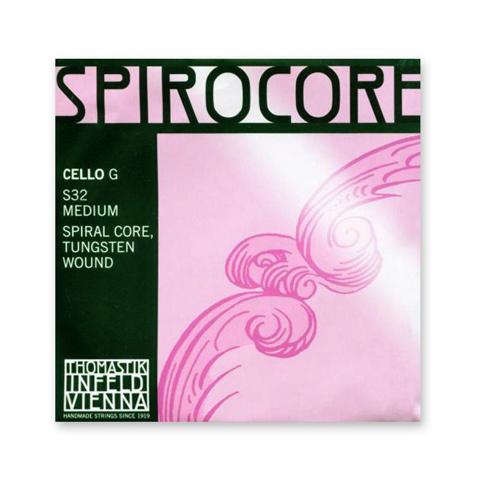 チェロ弦 SPIROCORE(スピロコア)Ｇ タングステン巻 | 宮地楽器