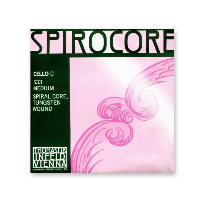 チェロ弦 SPIROCORE(スピロコア)Ｃ タングステン巻 | 宮地楽器