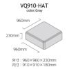 VERY-Q/VQ910-HAT[簡易防音室天井ユニットグレー]