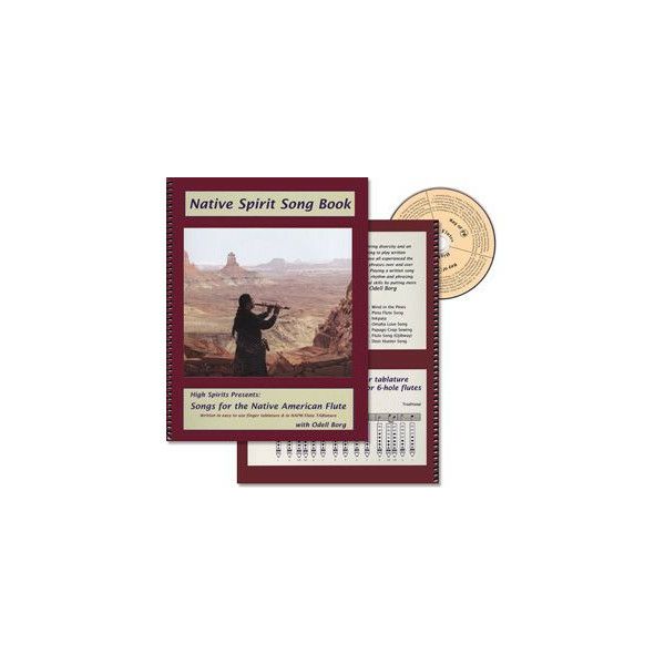 インディアンフルート楽譜(CD付)NativeSpiritSongBook