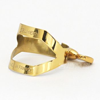ヴィンテージ SELMER GL リガチャー アルトサックス用 金 メッキ SELMER】【金メッキ】【2本締め】セルマー『アルトサックス用