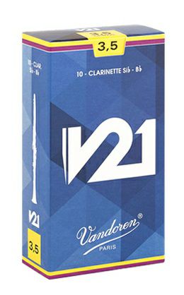 tamatama24 バンドーレン　クラリネット用リードV21 3.5 Vandoren バンドレン B♭クラリネット リード V21 [硬さ：3.5+番