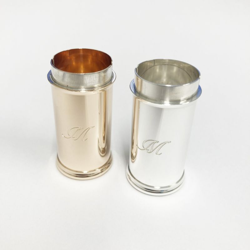 春先取りの B-Tube ピンク 総銀製 Low-H延長管 フルート ビー・チューブ 管楽器・吹奏楽器