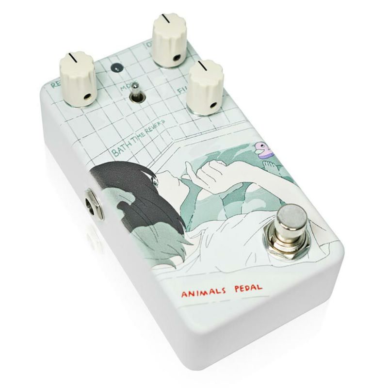 Animals Pedal/Custom Illustrated 030 BATH TIME REVERB by 文 