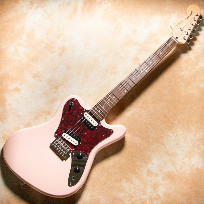 Squier by Fender/Paranormal Super-Sonic (Shell Pink/Laurel