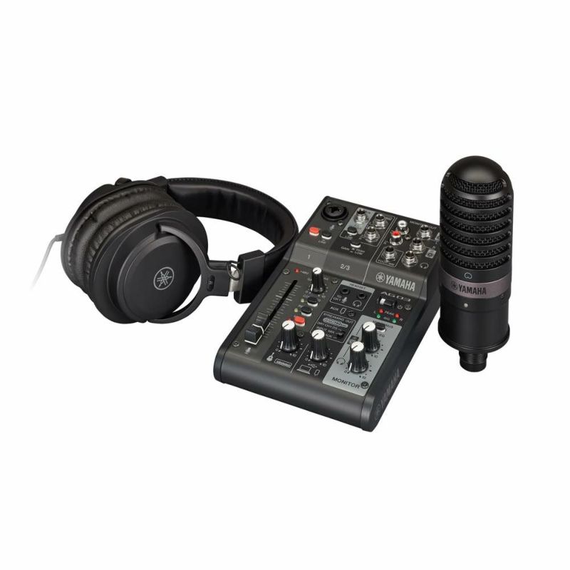 YAMAHA/AG03 MK2 Black LSPK【箱ボロ特価】 楽器店大賞2022