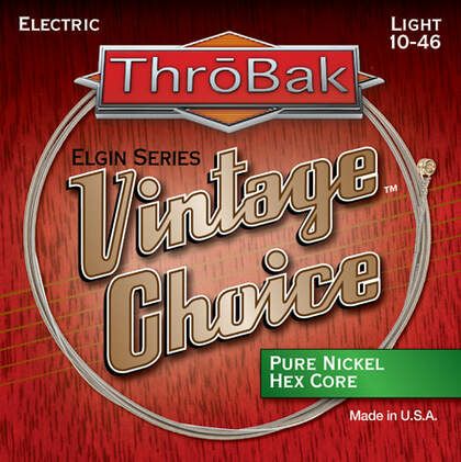 ThroBack/Vintage Choice PURE NICKEL HEX CORE 10-46 | 宮地楽器