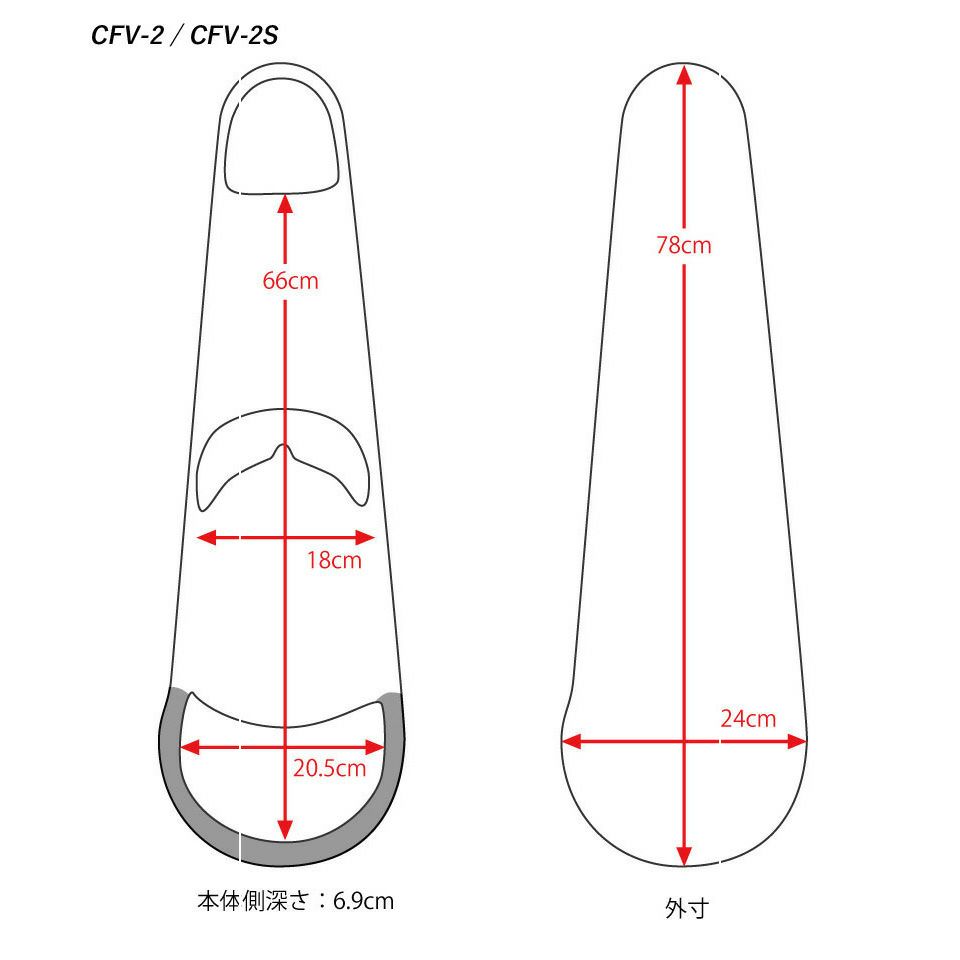 ヴァイオリンケース・カーボンマックCFV-2Sサテン