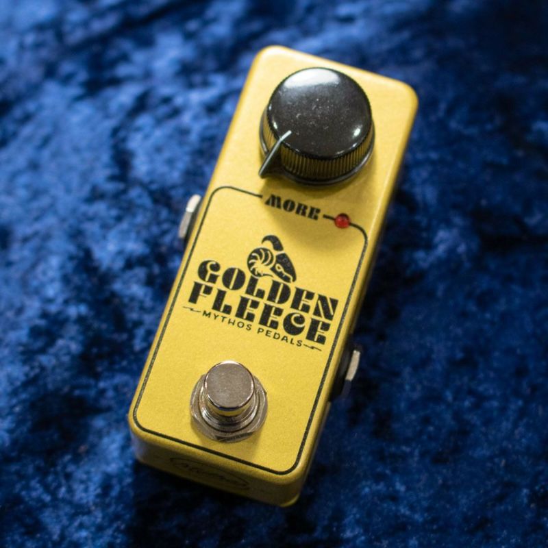 Mythos Pedals Golden Fleece ファズ Mythos Pedals Golden Fleece（ミソスペダル）ファズ ｜イケベ楽器店