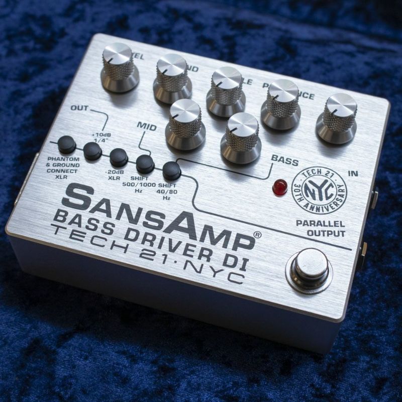 TECH21/SANSAMP BASS DRIVER DI V2 30th Anniversary Model