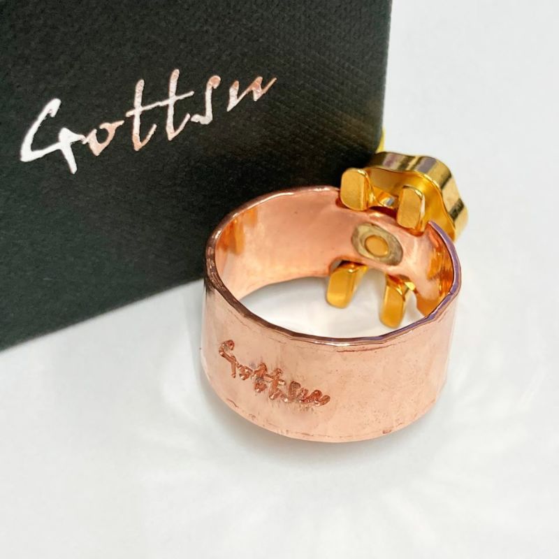 ゴッツ　シルバー サックスリガチャー シグネチャー Gottsu Signature Ligature | Gottsu Online