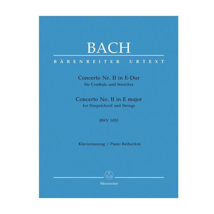 チェンバロ協奏曲第2番ホ長調（ピアノ協奏曲第2番ホ長調）