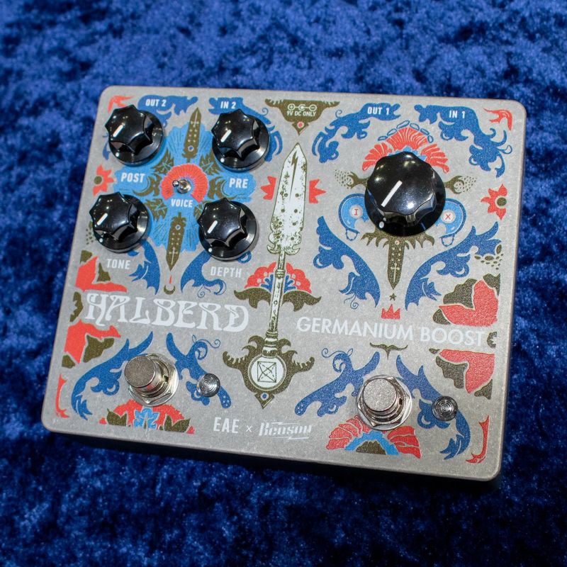 ギター EAE Halberd + Germanium Boost Halberd + Germanium Boost - ギズモミュージック